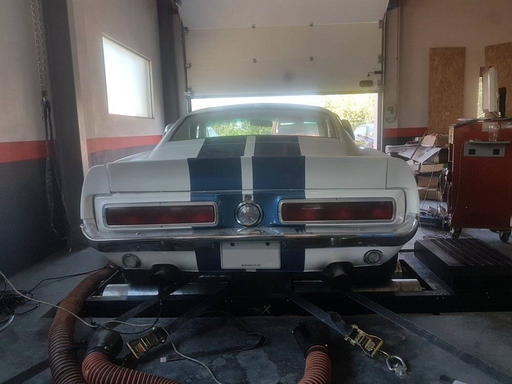 arrière mustang